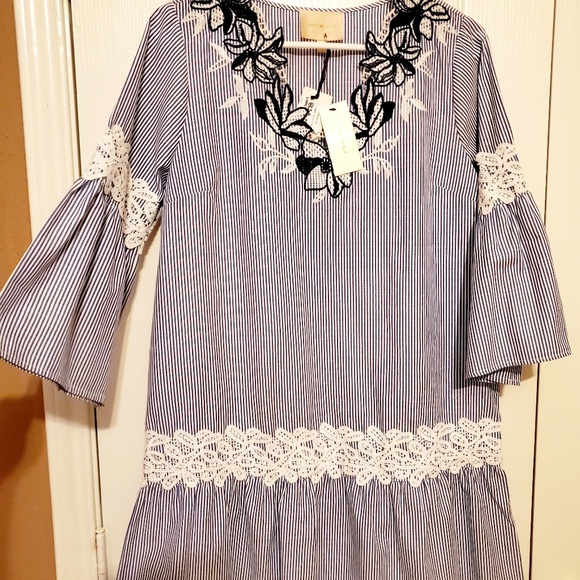 NWT Skies Are Blue boutique shirt dress - Picture 3 of 4